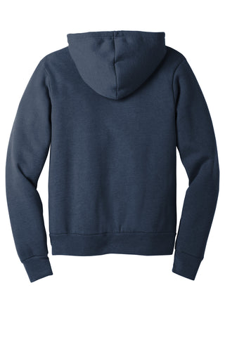 BELLA+CANVAS Unisex Sponge Fleece Pullover Hoodie (Heather Navy)