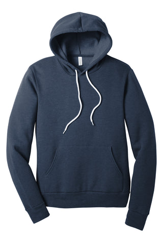 BELLA+CANVAS Unisex Sponge Fleece Pullover Hoodie (Heather Navy)