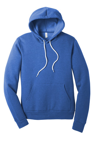 BELLA+CANVAS Unisex Sponge Fleece Pullover Hoodie (Heather True Royal)