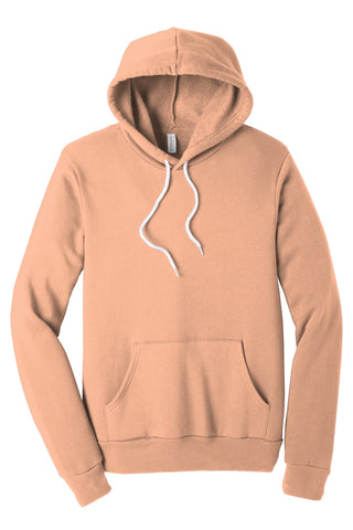 BELLA+CANVAS Unisex Sponge Fleece Pullover Hoodie (Peach)