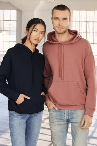 BELLA+CANVAS Unisex Sponge Fleece Pullover DTM Hoodie (Navy)