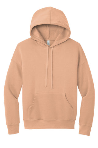 BELLA+CANVAS Unisex Sponge Fleece Pullover DTM Hoodie (Peach)