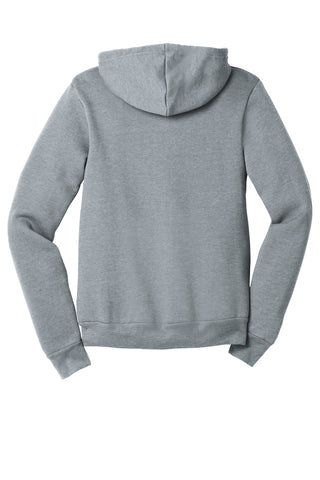 BELLA+CANVAS Unisex Sponge Fleece Full-Zip Hoodie (Athletic Heather)