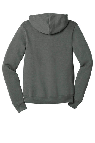 BELLA+CANVAS Unisex Sponge Fleece Full-Zip Hoodie (Deep Heather)