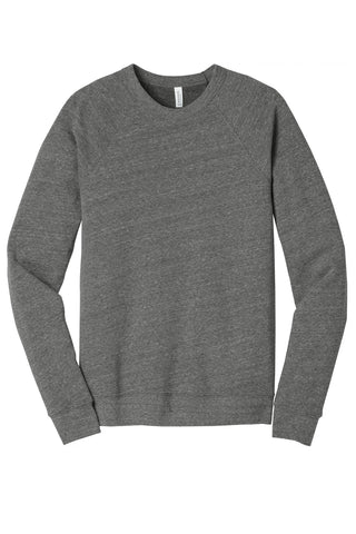 BELLA+CANVAS Unisex Sponge Fleece Raglan Sweatshirt (Grey Triblend)