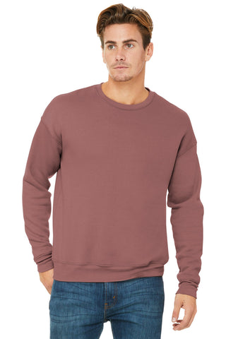 BELLA+CANVAS Unisex Sponge Fleece Drop Shoulder Sweatshirt (Mauve)