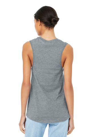 BELLA+CANVAS Women's Jersey Muscle Tank (Athletic Heather)