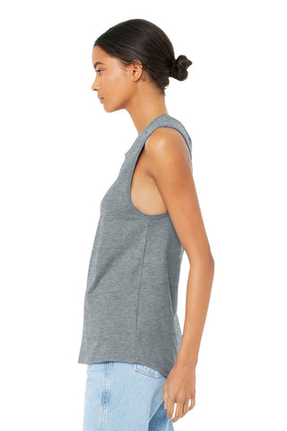 BELLA+CANVAS Women's Jersey Muscle Tank (Athletic Heather)