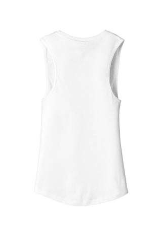 BELLA+CANVAS Women's Jersey Muscle Tank (White)