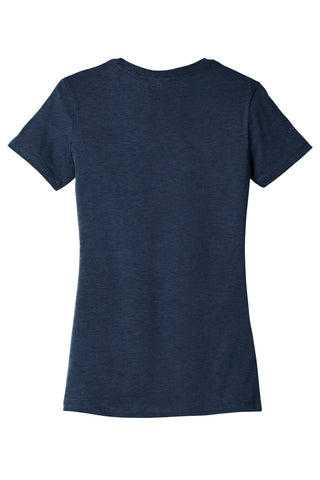 BELLA+CANVAS Women's Slim Fit Tee (Heather Navy)