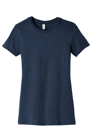 BELLA+CANVAS Women's Slim Fit Tee (Heather Navy)