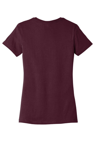 BELLA+CANVAS Women's Slim Fit Tee (Maroon)