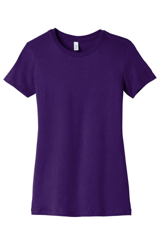 BELLA+CANVAS Women's Slim Fit Tee (Team Purple)