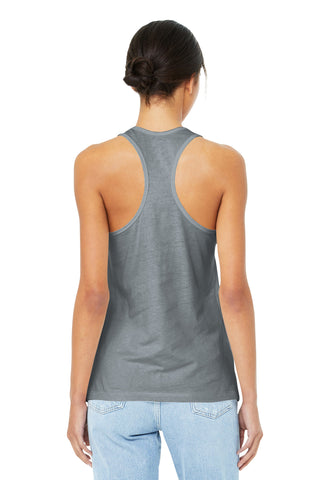 BELLA+CANVAS Women's Jersey Racerback Tank (Athletic Heather)