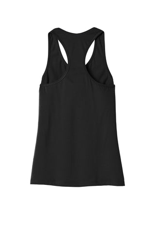 BELLA+CANVAS Women's Jersey Racerback Tank (Black)