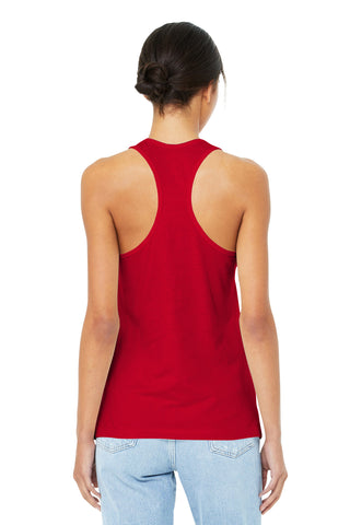 BELLA+CANVAS Women's Jersey Racerback Tank (Red)