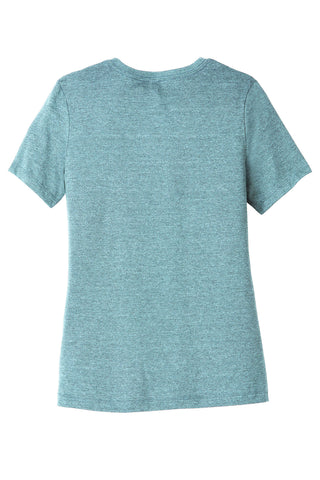 BELLA+CANVAS Women's Relaxed CVC Tee (Heather Blue Lagoon)