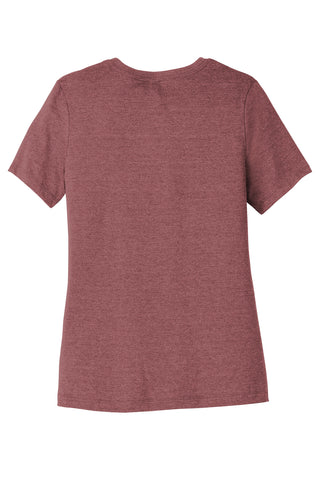 BELLA+CANVAS Women's Relaxed CVC Tee (Heather Mauve)