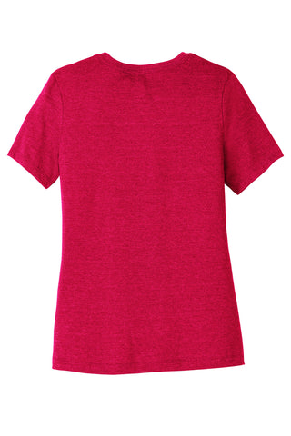 BELLA+CANVAS Women's Relaxed CVC Tee (Heather Red)