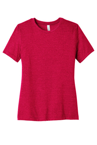 BELLA+CANVAS Women's Relaxed CVC Tee (Heather Red)