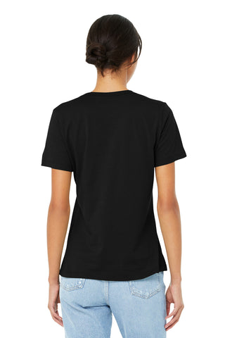 BELLA+CANVAS Women's Relaxed Jersey Short Sleeve Tee (Black)