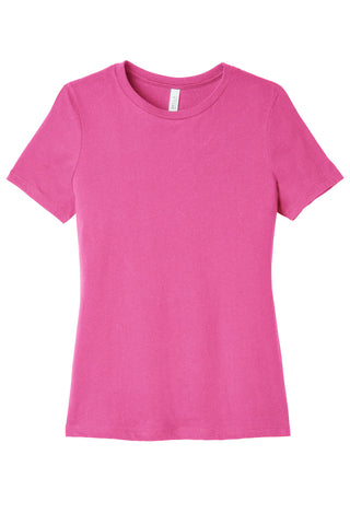 BELLA+CANVAS Women's Relaxed Jersey Short Sleeve Tee (Charity Pink)