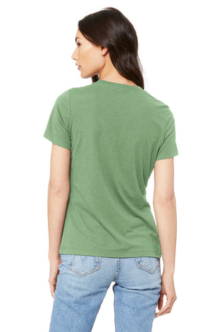 BELLA+CANVAS Women's Relaxed Jersey Short Sleeve Tee (Leaf)