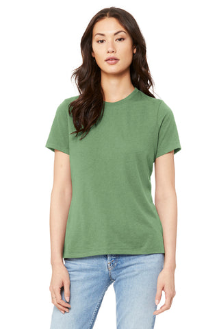 BELLA+CANVAS Women's Relaxed Jersey Short Sleeve Tee (Leaf)