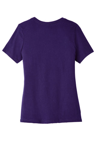 BELLA+CANVAS Women's Relaxed Jersey Short Sleeve Tee (Team Purple)