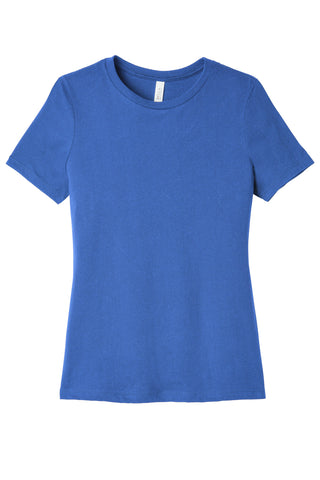 BELLA+CANVAS Women's Relaxed Jersey Short Sleeve Tee (True Royal)