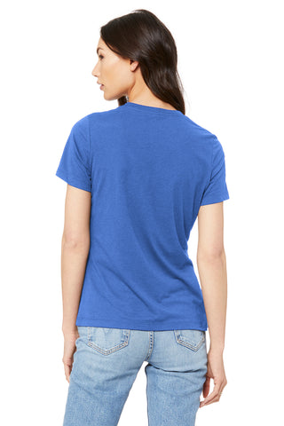 BELLA+CANVAS Women's Relaxed Jersey Short Sleeve Tee (True Royal)