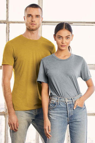 BELLA+CANVAS Women's Relaxed Triblend Tee (Olive Triblend)