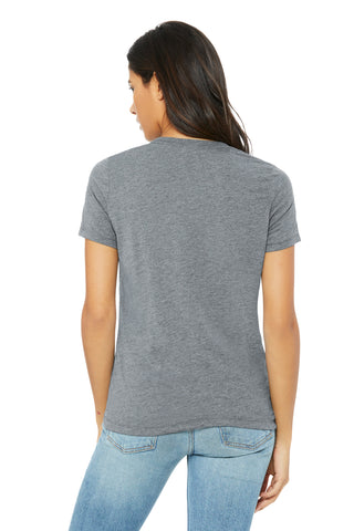 BELLA+CANVAS Women's Relaxed Triblend Tee (Athletic Grey Triblend)