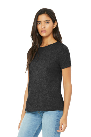 BELLA+CANVAS Women's Relaxed Triblend Tee (Charcoal-Black Triblend)