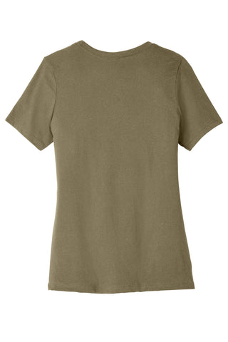 BELLA+CANVAS Women's Relaxed Triblend Tee (Olive Triblend)