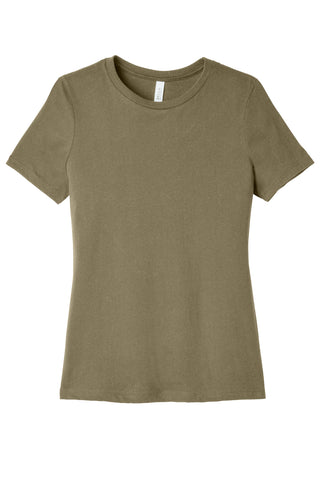BELLA+CANVAS Women's Relaxed Triblend Tee (Olive Triblend)