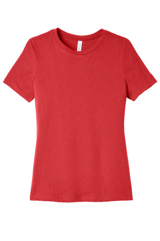 BELLA+CANVAS Women's Relaxed Triblend Tee (Red Triblend)