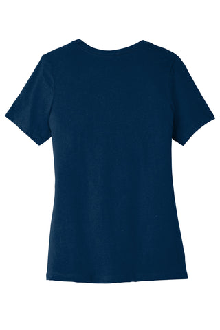 BELLA+CANVAS Women's Relaxed Triblend Tee (Solid Navy Triblend)