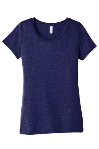 BELLA+CANVAS Women's Triblend Short Sleeve Tee (Navy Triblend)