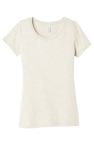 BELLA+CANVAS Women's Triblend Short Sleeve Tee (Oatmeal Triblend)