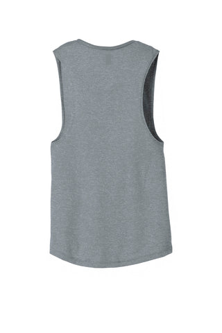 BELLA+CANVAS Women's Flowy Scoop Muscle Tank (Athletic Heather)