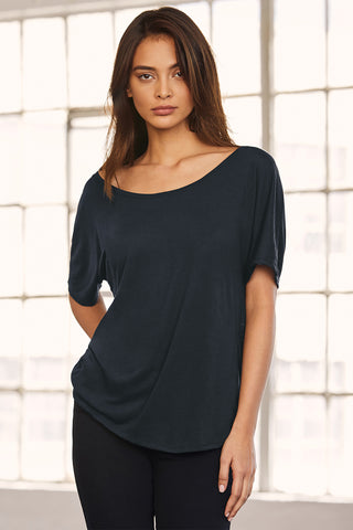 BELLA+CANVAS Women's Slouchy Tee (Midnight)