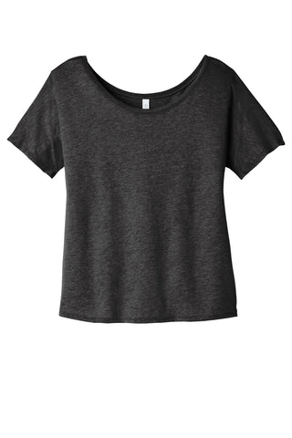 BELLA+CANVAS Women's Slouchy Tee (Charcoal-Black Triblend)