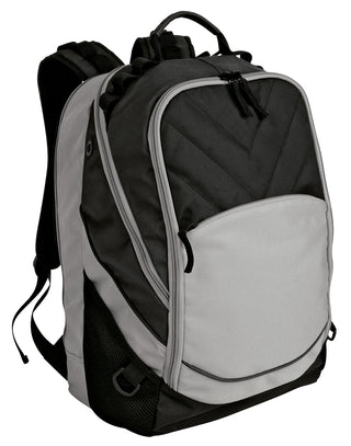 Port Authority Xcape Computer Backpack (Black/ Grey)