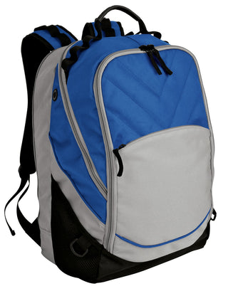 Port Authority Xcape Computer Backpack (Royal/ Grey/ Black)