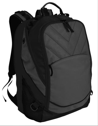 Port Authority Xcape Computer Backpack (Dark Charcoal/ Black)