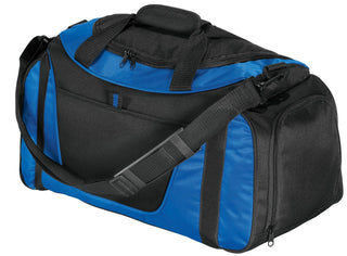 Port Authority Small Two-Tone Duffel (Royal/ Black)