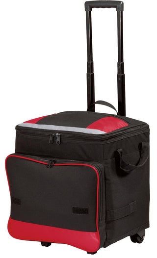 Port Authority Rolling Cooler (Red)