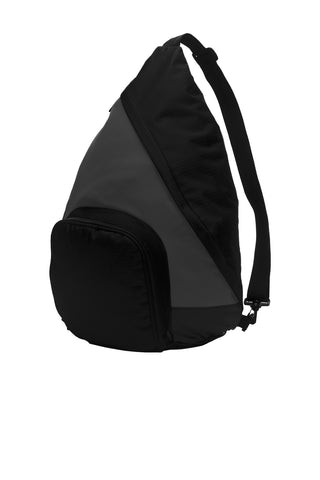 Port Authority Active Sling Pack (Dark Charcoal/ Black)