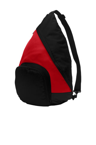 Port Authority Active Sling Pack (True Red/ Black)